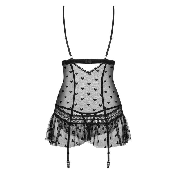 CORPETE E TANGA HEARTIA OBSESSIVE PRETO 3 CORPETE E TANGA HEARTIA OBSESSIVE PRETO