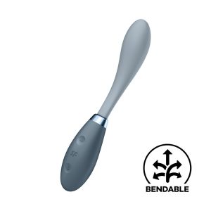 VIBRADOR G-SPOT FLEX 3 SATISFYER CINZA - Image 8