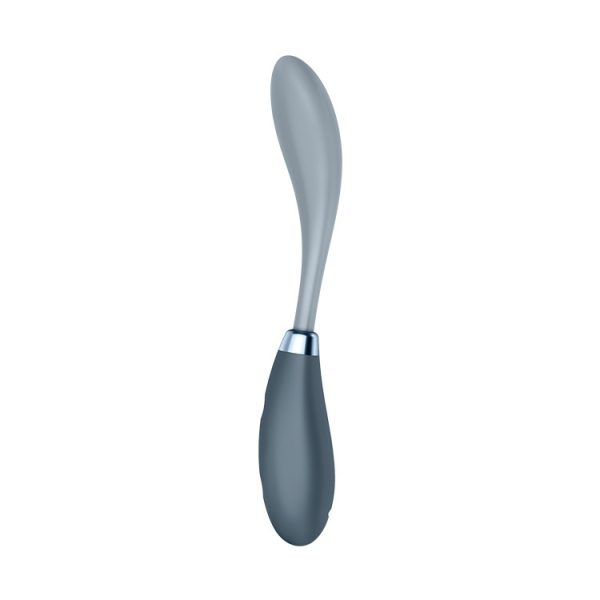 VIBRADOR G-SPOT FLEX 3 SATISFYER CINZA