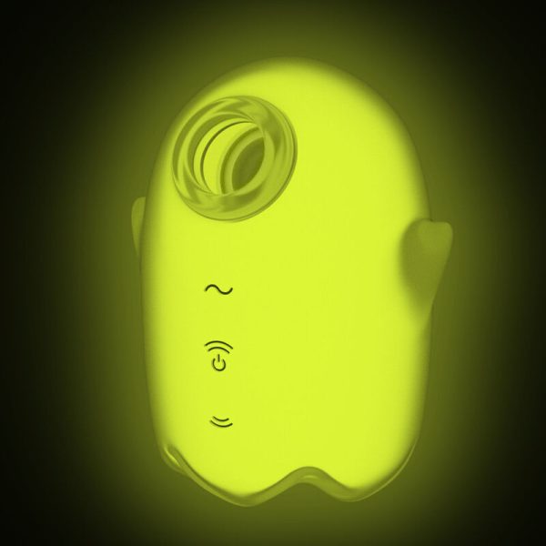 VIBRADOR SATISFYER GLOWING GHOST (AMARELO) 4 VIBRADOR SATISFYER GLOWING GHOST (AMARELO)