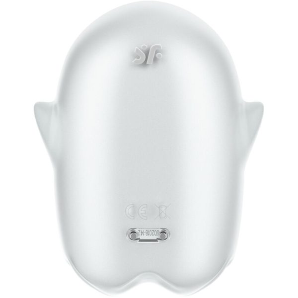 VIBRADOR SATISFYER GLOWING GHOST (BRANCO) 2 VIBRADOR SATISFYER GLOWING GHOST (BRANCO)