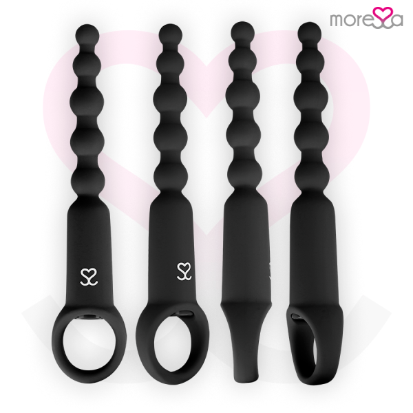 VIBRADOR ANAL RONIE COM COMANDO (PRETO)