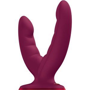 DILDO DUPLO RYDE (BORDÔ) - Image 2