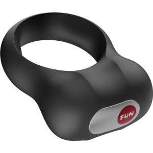 ANEL PARA O PÉNIS STEADY VIBRATÓRIO (PRETO) - Image 2