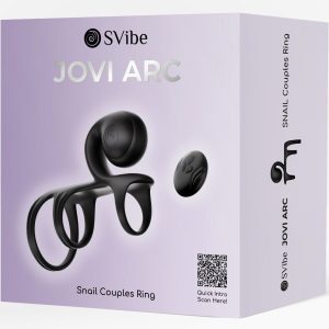 ANEL PARA O PÉNIS JOVI ARC PARA CASAIS (PRETO) 16 ANEL PARA O PÉNIS JOVI ARC PARA CASAIS (PRETO) - Image 8