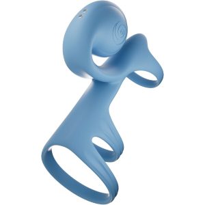 ANEL PARA O PÉNIS JOVI ARC PARA CASAIS (AZUL) - Image 2