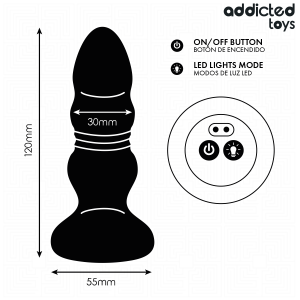 PLUG ANAL VIBRATÓRIO COM LED E COMANDO - Image 5