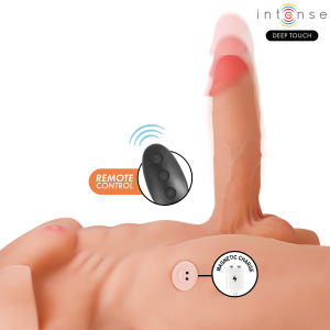 TORSO MASTURBADOR MARTY COM DILDO REALISTA, IMPULSO E COMANDO | 6.2 KG - Image 4