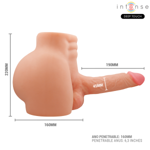TORSO MASTURBADOR RICHIE COM DILDO REALISTA, IMPULSO E COMANDO | 4.7 KG - Image 8