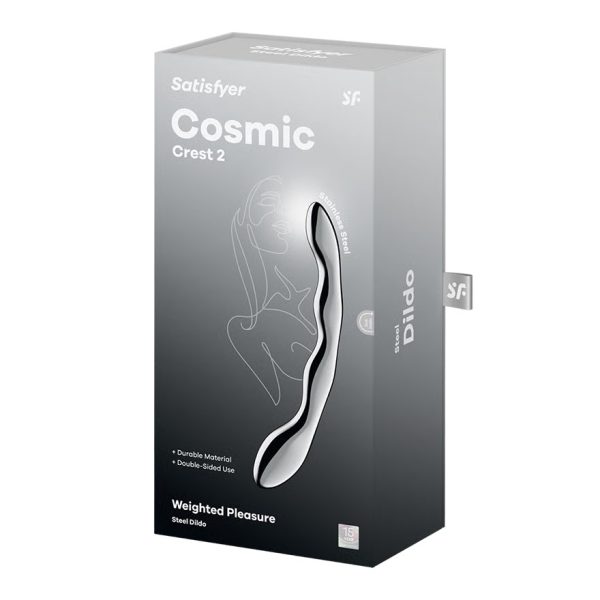 DILDO SATISFYER COSMIC CREST 2 EM METAL