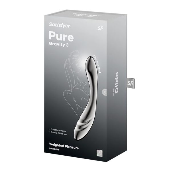 DILDO SATISFYER PURE GRAVITY 3 EM METAL
