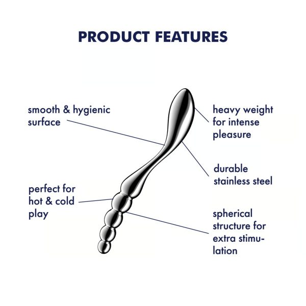 DILDO SATISFYER STAR FORCE 1 EM METAL