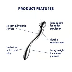 DILDO SATISFYER STAR FORCE 2 EM METAL - Image 4