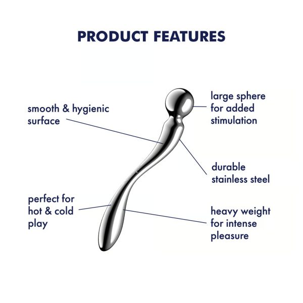 DILDO SATISFYER STAR FORCE 2 EM METAL