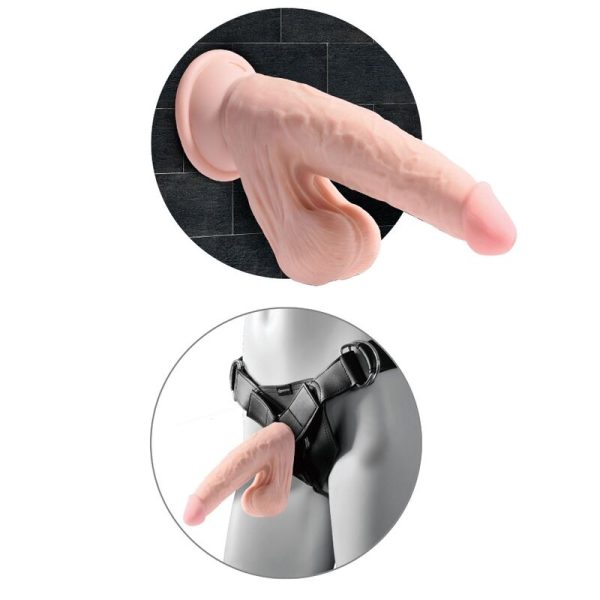 DILDO REALÍSTICO 3D SWINGING BALLS | 12.7 CM
