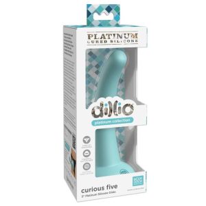 DILDO DILLIO CURIOUS FIVE (VERDE) | 12,7 CM - Image 5