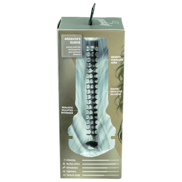 MASTURBADOR MASCULINO FEEL ARGENTA KIROS