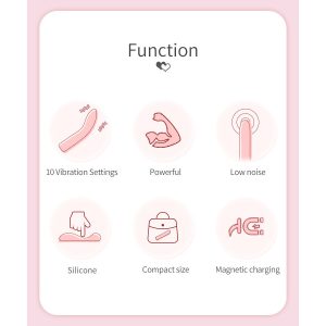 VIBRADOR DO PONTO G KISELL COM LUZ (ROSA) - Image 9