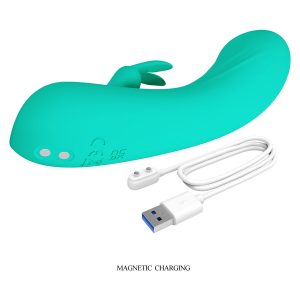 VIBRADOR RABBIT PONTO G DJ STICK (TURQUESA) - Image 8