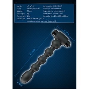 VIBRADOR ANAL MR PLAY COM VIBRAÇÃO - Image 5