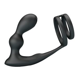 ESTIMULADOR DE PRÓSTATA COM ANEL PARA O PÉNIS E COMANDO MR PLAY - Image 4