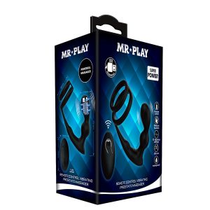 ESTIMULADOR DE PRÓSTATA COM ANEL PARA O PÉNIS E COMANDO MR PLAY - Image 8
