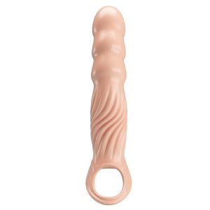 MANGA PARA O PÉNIS TEXTURIZADA COM EXTENSORES - Image 3