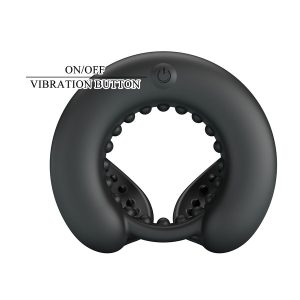 ANEL PARA O PÉNIS QUENTIN COM ESTIMULADOR TESTICULAR - Image 9