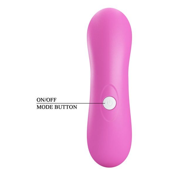 SUGADOR DE CLÍTORIS COM PULSAÇÃO ROMANCE (ROSA)