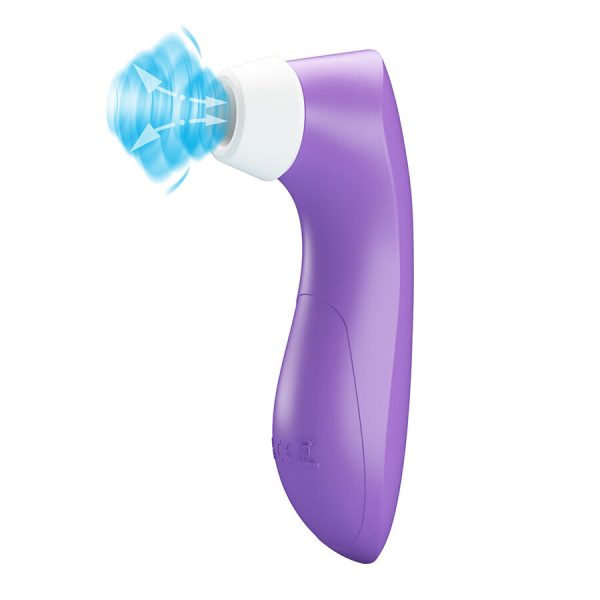 SUGADOR DE CLÍTORIS COM PULSAÇÃO ROMANCE (ROXO)