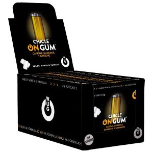 WUG On Gum – DISPLAY 12 X 8 UDS | Energía inmediata en formato chicle - Image 1