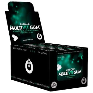 WUG Multivit Gum – DISPLAY 12 X 8 UDS | El chicle funcional que refuerza tus defensas cada día - Image 1