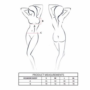 BODY VELMORE PASSION (PRETO) - Image 4