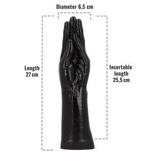 DILDO PARA FISTING EXTREME MANIA (PRETO) | 27 CM - Image 2