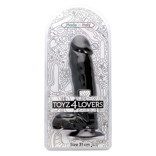 DILDO REALÍSTICO FULVIO (PRETO)
