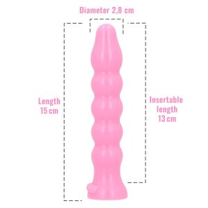 DILDO ANAL GAIO (ROSA) | 15 CM - Image 2