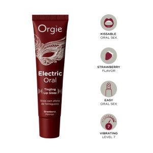 BATOM COM EFEITO FORMIGUEIRO ELECTRIC ORAL TINGLING LIP GLOSS 10ML ORGIE - Image 3