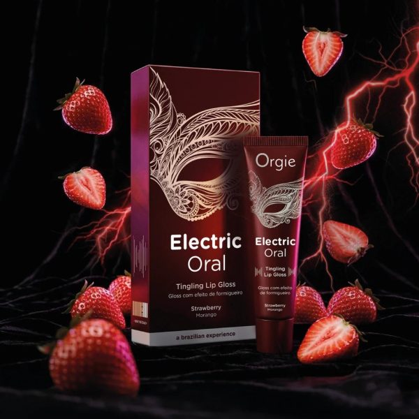 BATOM COM EFEITO FORMIGUEIRO ELECTRIC ORAL TINGLING LIP GLOSS 10ML ORGIE