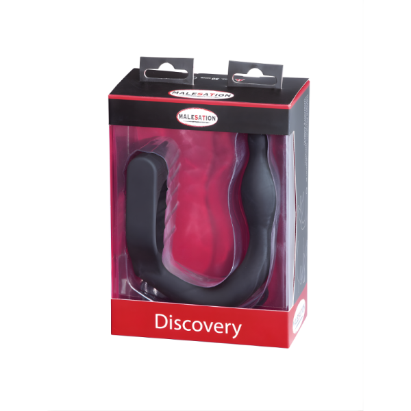 DISCOVERY – COCKRING E PLUG ANAL VIBRANTE - MALESATION