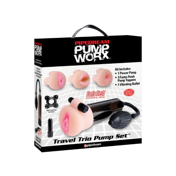 BOMBA PARA O PÉNIS TRAVEL TRIO