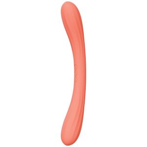 VIBRADOR DE PONTA DUPLA BOOMERANG (CORAL) - Image 2