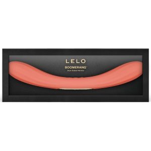 VIBRADOR DE PONTA DUPLA BOOMERANG (CORAL) - Image 3