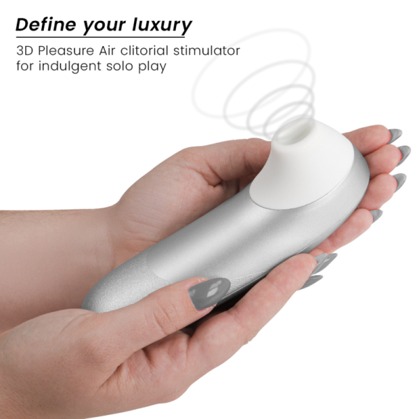 ESTIMULADOR DE CLÍTORIS WOMANIZER PRO (CINZENTO)