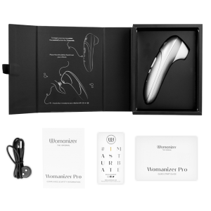 ESTIMULADOR DE CLÍTORIS WOMANIZER PRO (CINZENTO) - Image 5