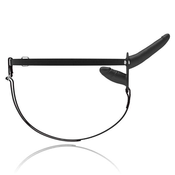 STRAP-ON DUPLA PENETRAÇÃO UP (PRETO) | 21 CM 3 STRAP-ON DUPLA PENETRAÇÃO UP (PRETO) | 21 CM