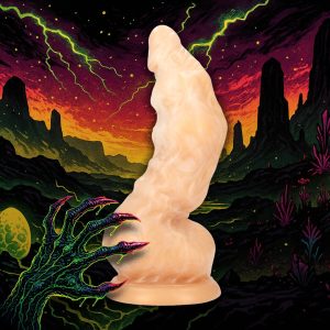 DILDO DE SILICONE FICTION (GOLDEN ALIEN INVADER) - Image 3