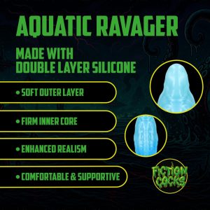 DILDO DE SILICONE FICTION (AQUATIC RAVAGER) - Image 2
