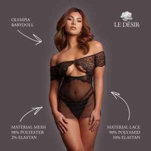 BABYDOLL OLYMPIA (PRETO) | T. ÚNICO - Image 4