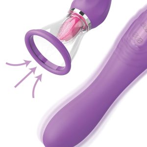 VIBRADOR COM SUGADOR DE CLÍTORIS ULTIMATE PLEASURE - Image 3