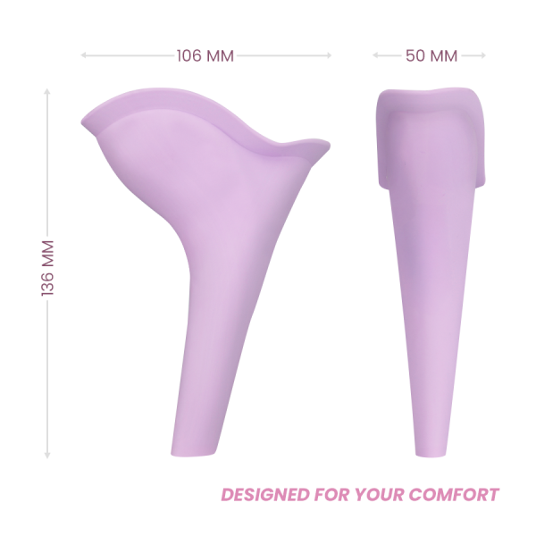 URINOL FEMININO PORTÁTIL E DESCARTÁVEL